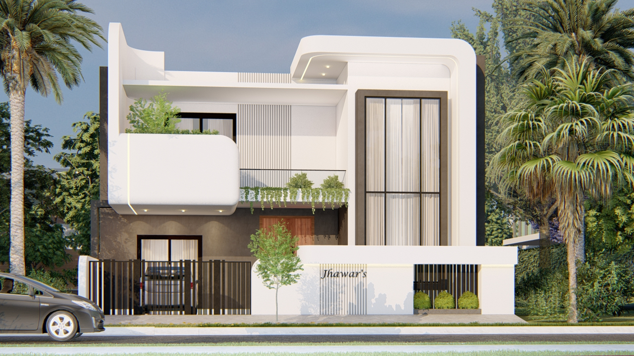 Modern Apartment Building